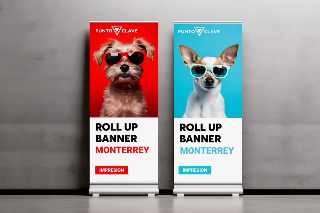 Banners publicitarios para negocios en Monterrey · Punto Clave