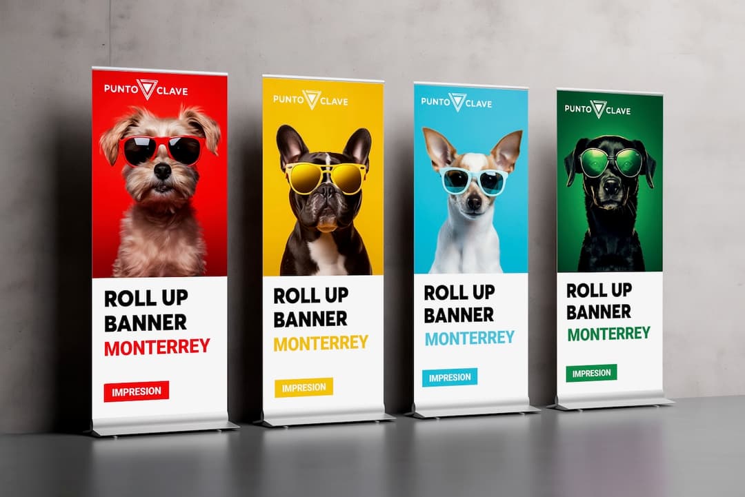 Banners publicitarios para negocios en Monterrey · Punto Clave