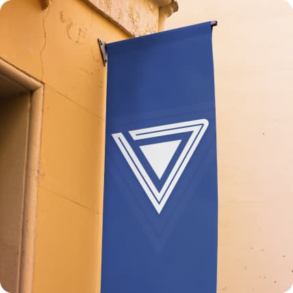 BANNER TIPO BANDERA